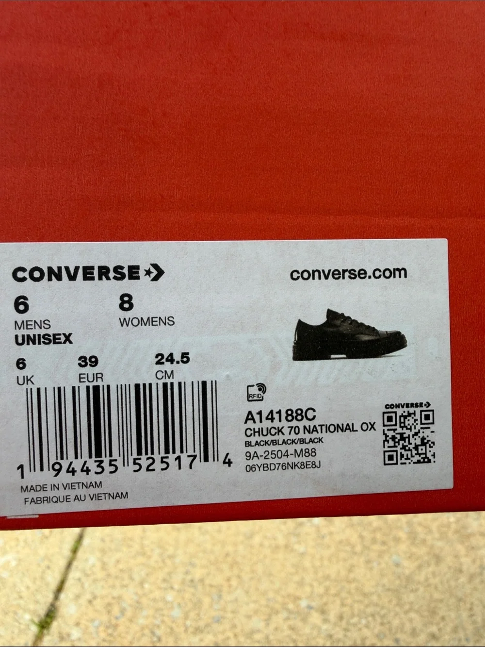 Converse Black Platform Lace-Up Leather Sneakers